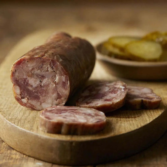 Uncured Bacon & Bourbon Aged Salami