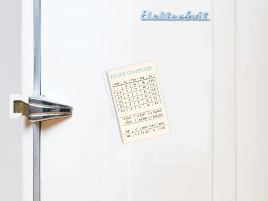 Kitchen Conversions Rectangle Magnet
