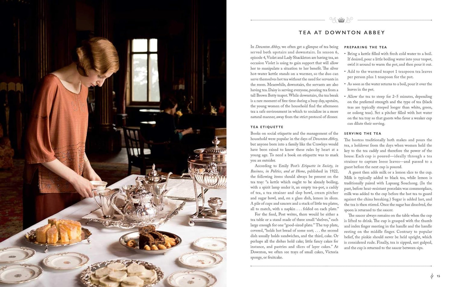 The Official Downton Abbey Afternoon Tea Cookbook - Sale!
