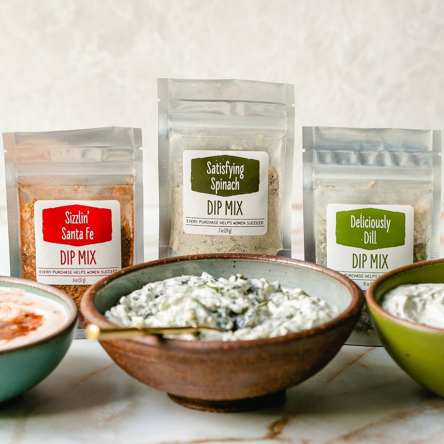 Quick Dip Mix Trio