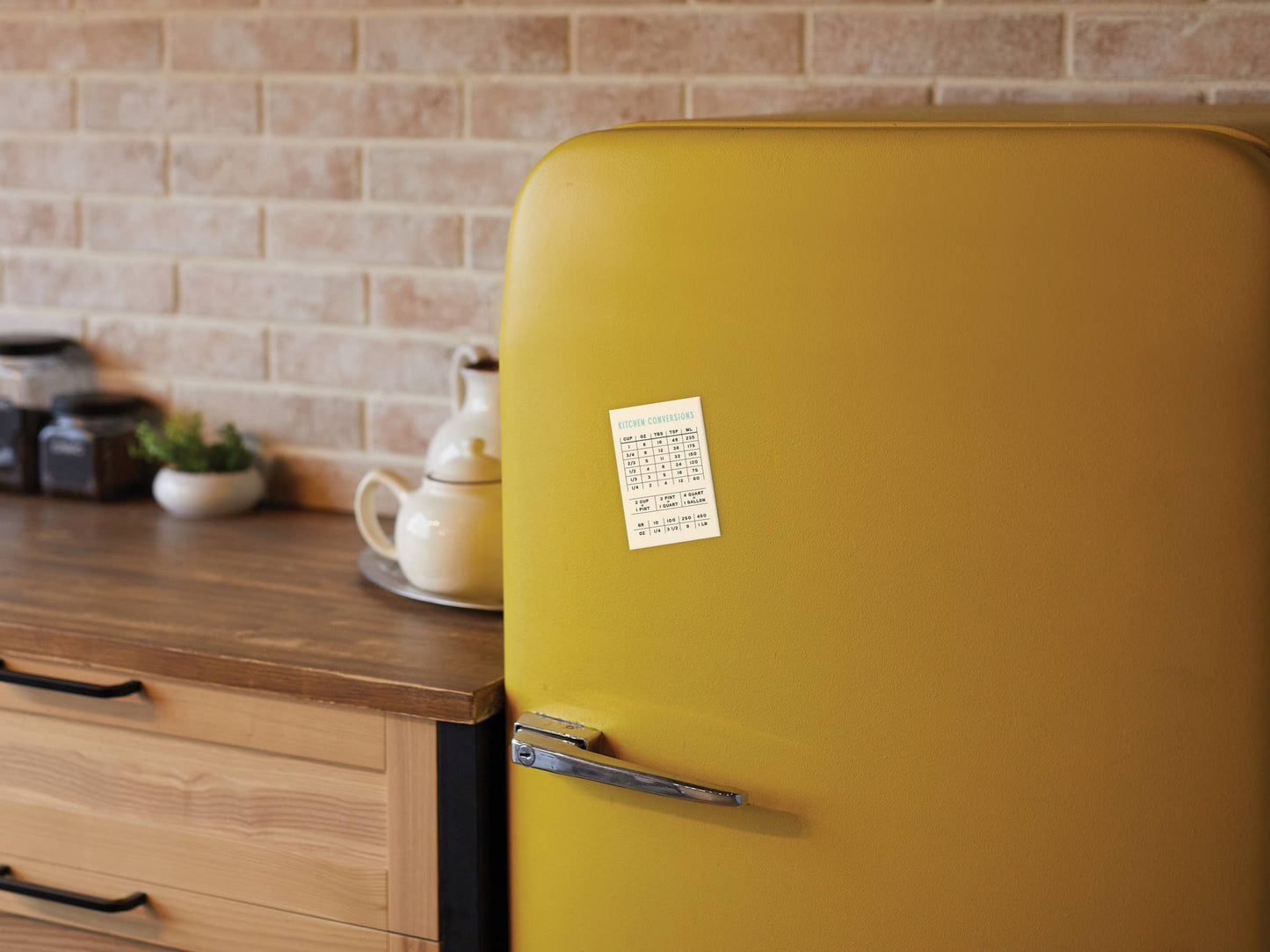 Kitchen Conversions Rectangle Magnet