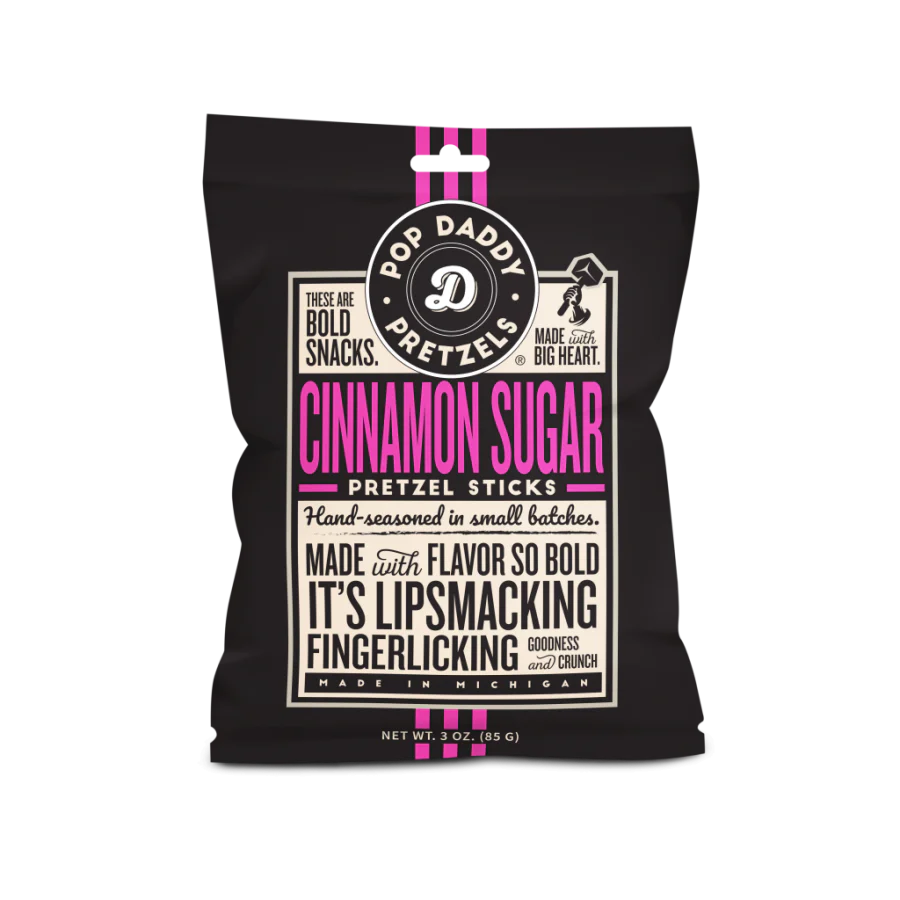 Cinnamon Sugar Seasoned Pretzels