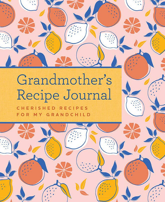 Grandmother's Recipe Journal - SALE!