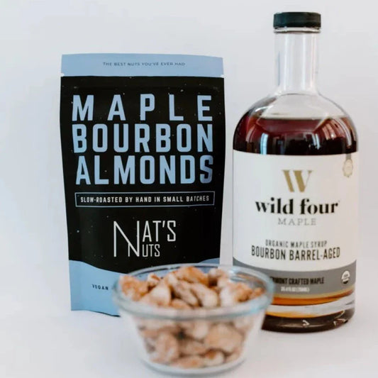 Maple Bourbon Almonds