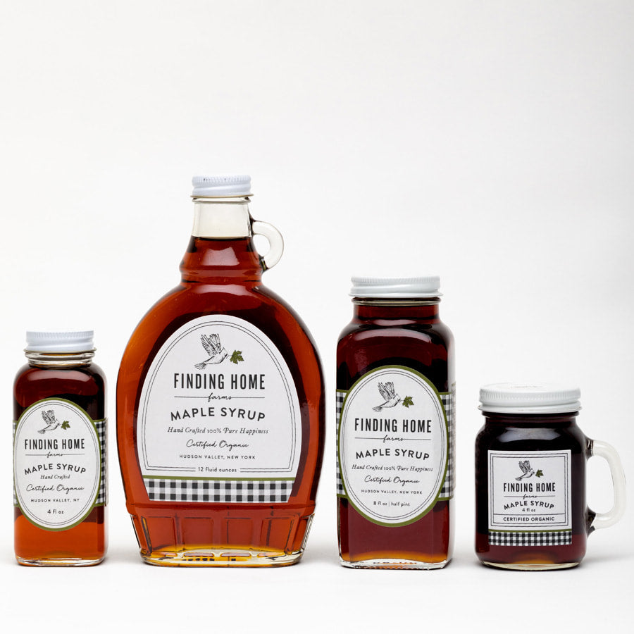100% Certified Organic Maple Syrup