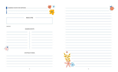 Grandmother's Recipe Journal - SALE!