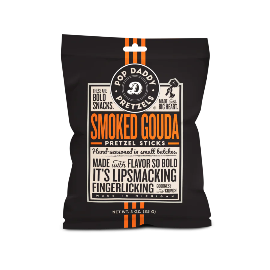 Smoked Gouda Seasoned Pretzels